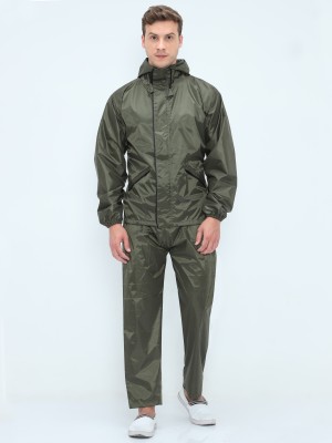 VROJASS Solid Men Raincoat