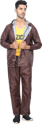 YOUTH ROBE Self Design Men Raincoat