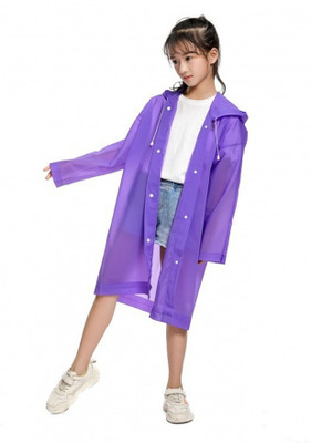 Dressify Solid Boys & Girls Raincoat