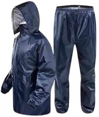 SHREEGANESHE Solid Men Raincoat