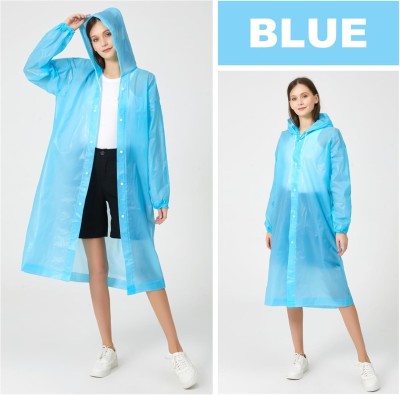 INFISPACE Solid Men & Women Raincoat