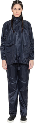 YOUTH ROBE Solid Women Raincoat