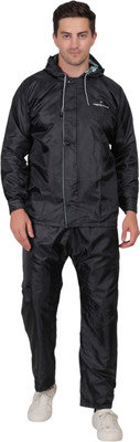 YOUTH ROBE Solid Men Raincoat