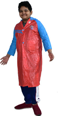 H B Trader Colorblock Boys & Girls Raincoat