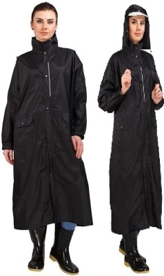 Tritika Solid Women Raincoat