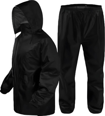 EpicEdge Solid Men & Women Rain Suit