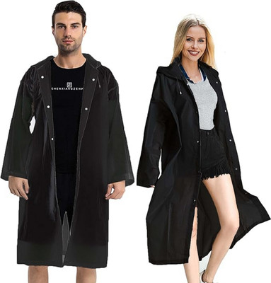 INFISPACE Solid Men & Women Rain Poncho