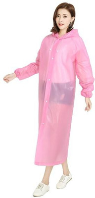 FASHIONIO Solid Men & Women Raincoat