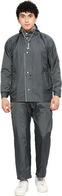 HighLands Solid Men Raincoat