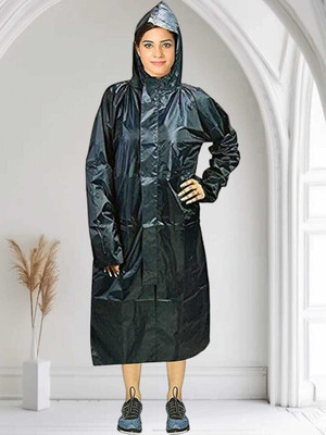 HouseOfCommon Solid Women Raincoat