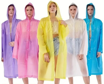 INFISPACE Solid Women Raincoat