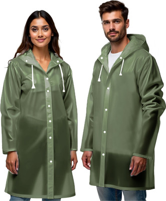 Spotview Solid Men & Women Raincoat