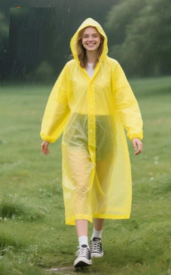 INFISPACE Solid Men & Women Rain Poncho