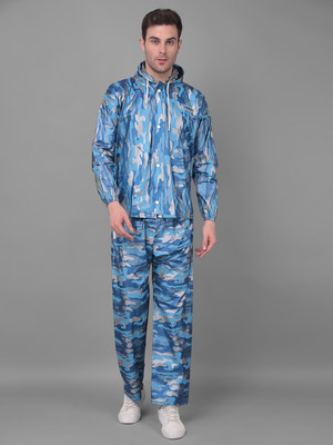 Dollar Animal Print Men Rain Suit