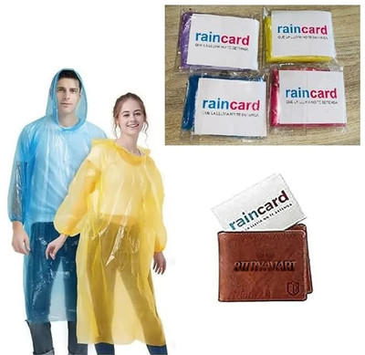 Aryavart Solid Unisex Rain Card