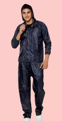 SMART SEWINGERS Solid Men Raincoat