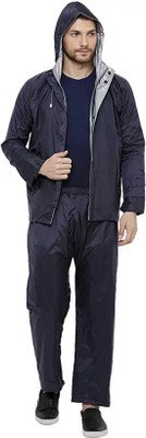 YOUTH ROBE Solid Men Raincoat