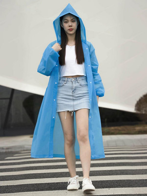 INFISPACE Solid Men & Women Rain Poncho