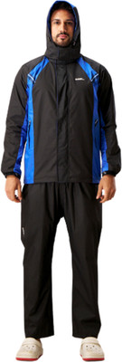 ZEEL Colorblock Men Raincoat