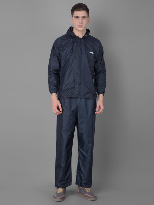 Dollar Dollar Rainguard Men's PVC Full Sleeve Solid Reversible Raincoat Set Solid Men Rain Suit