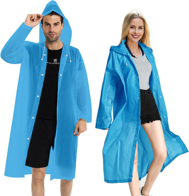 DNY Solid Men & Women Raincoat