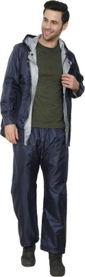 YOUTH ROBE Solid Men Raincoat