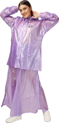 Burdy Solid Women Raincoat