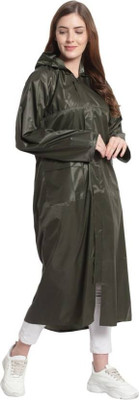 Bubby-L-Areana Solid Women Raincoat