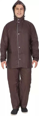 YOUTH ROBE Solid Men Raincoat