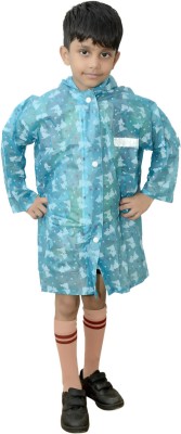 FASHIONIO Graphic Print Boys & Girls Raincoat