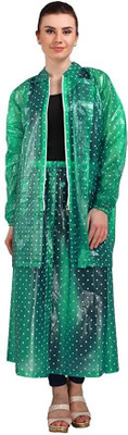 CLUB SEVENTY TWO Polka Print Women Rain Suit