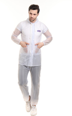 REXBURG Solid Men Rain Suit
