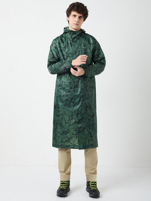 Wildcraft Rain Coat CRACKS Solid Men Raincoat