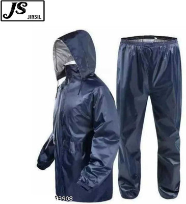 SHREEGANESHE Solid Men Raincoat