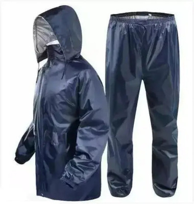 Trendsetters Solid Men & Women Rain Suit