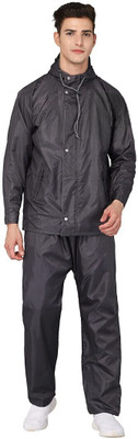 YOUTH ROBE Solid Men Raincoat