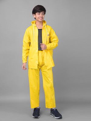 Dollar Solid Boys Raincoat