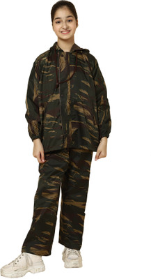 The CLOWNFISH Self Design Boys & Girls Rain Suit