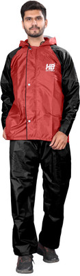 SANCIA Self Design Men Rain Suit
