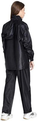 SRK SHOPPERS Solid Women Raincoat