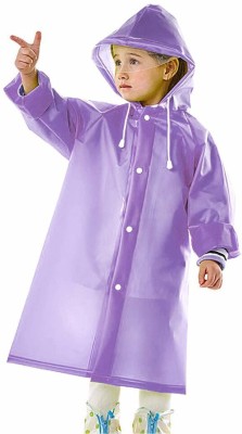 Dressify Solid Boys & Girls Raincoat