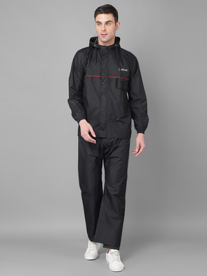 Dollar Solid Men Raincoat