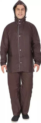YOUTH ROBE Solid Men Raincoat