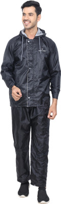 YOUTH ROBE Solid Men Raincoat