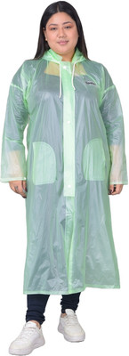 Dollar Solid Unisex Raincoat