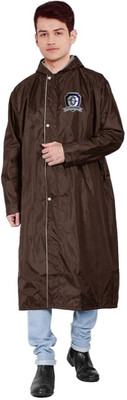 ZEDIN Graphic Print Men Raincoat