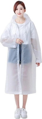 Ruchika Solid Women Raincoat