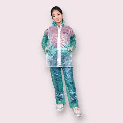 Dressify Trend Solid Boys & Girls Raincoat