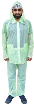 KUBER INDUSTRIES Solid Men Raincoat