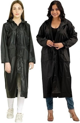 Tritika Solid Women Raincoat